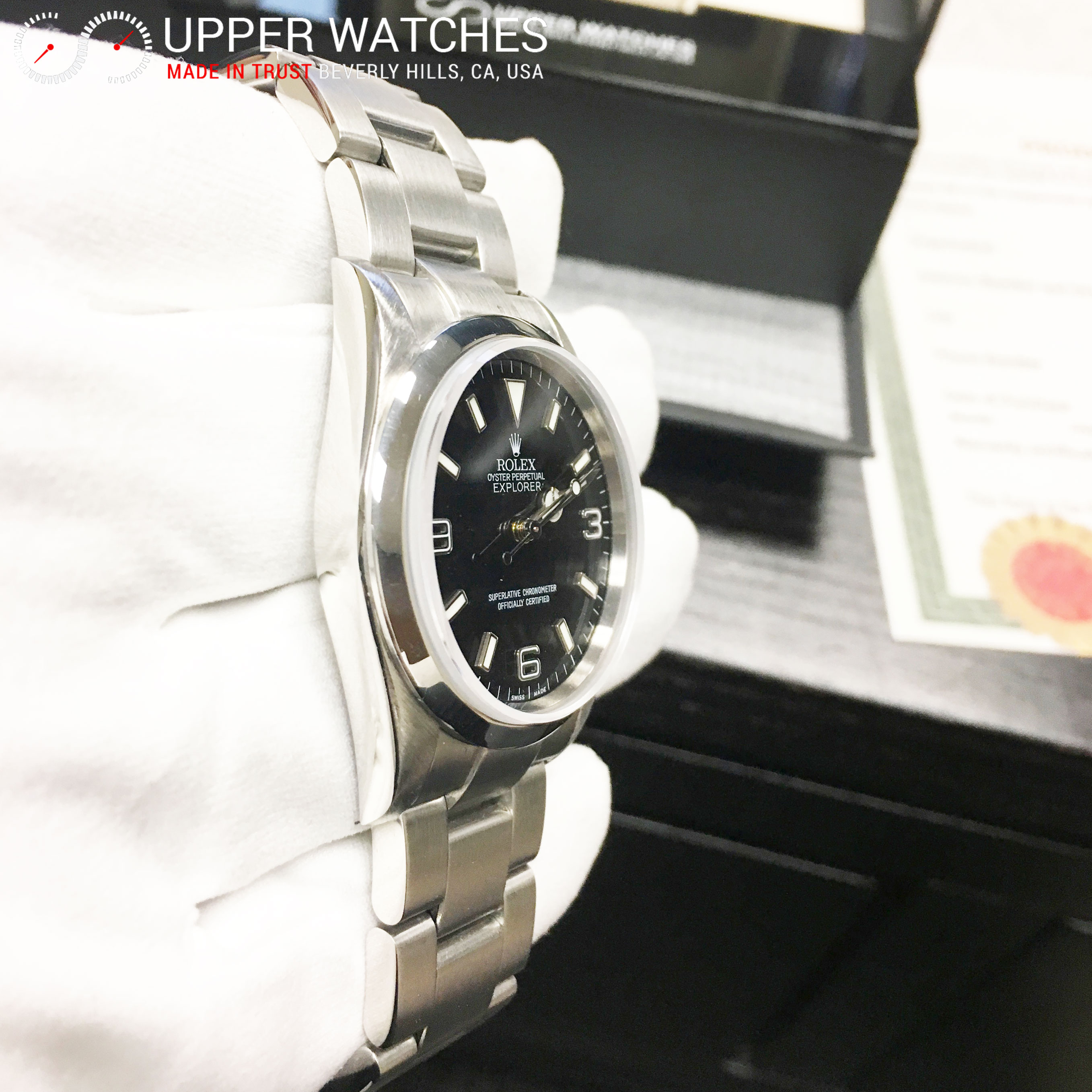 Rolex explorer 1 hot sale 39mm usato